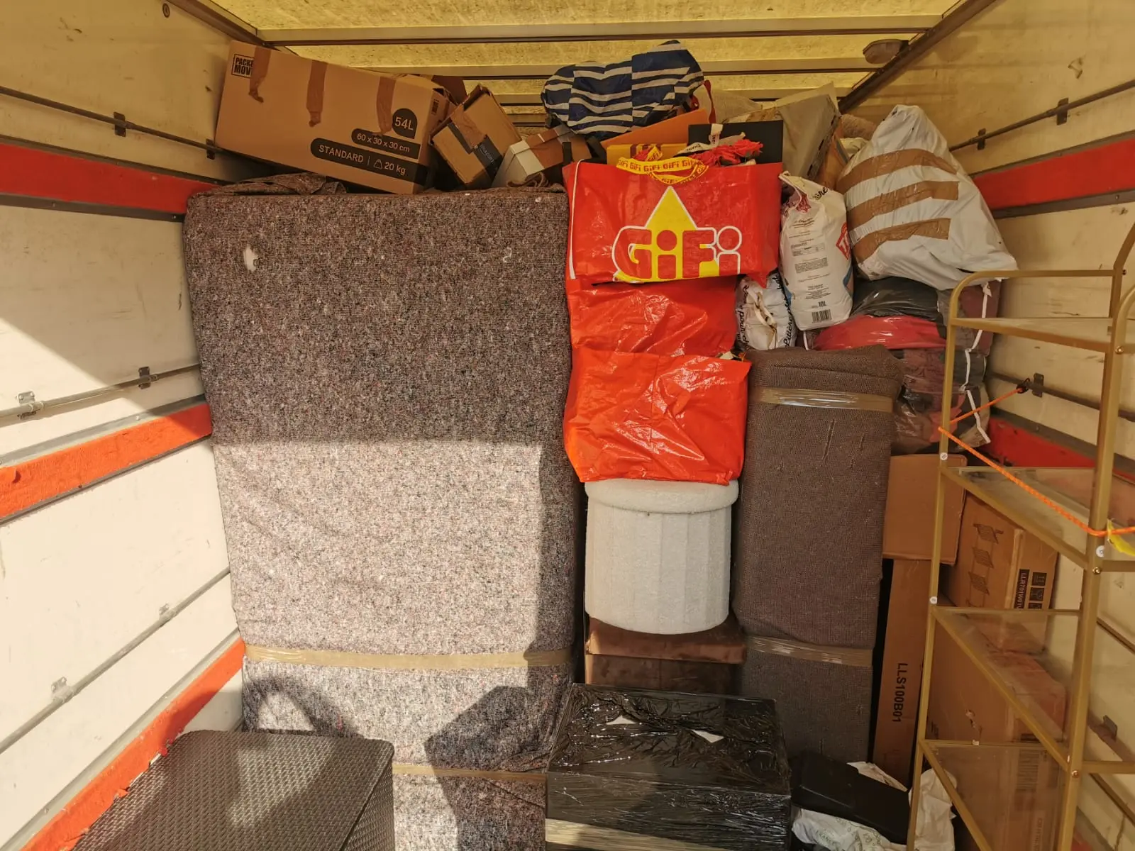 Chargement soigné